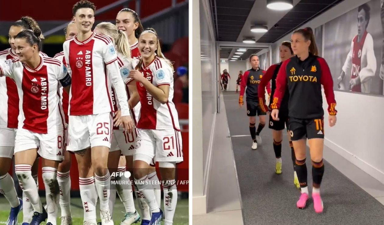 AJAX vs. ROMA EN VIVO Champions League Femenil ¿Cuándo y dónde ver?